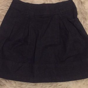 Martin + Osa Denim Pleated mini skirt size 4